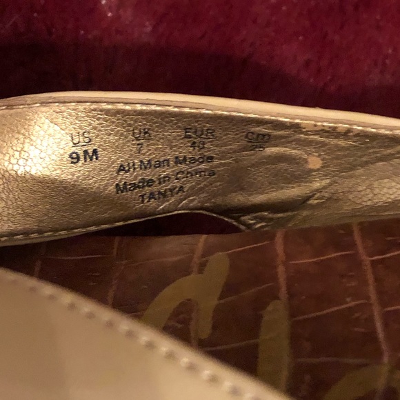 Sam Edelman Tanya Wedge Patent Sandal 9 - Picture 6 of 6